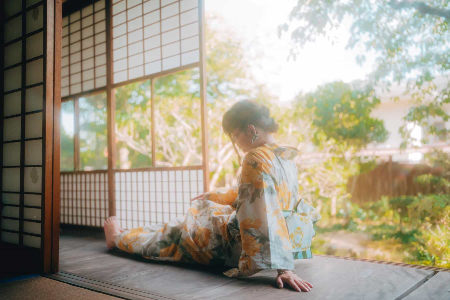 うきは市での夏ポートレート